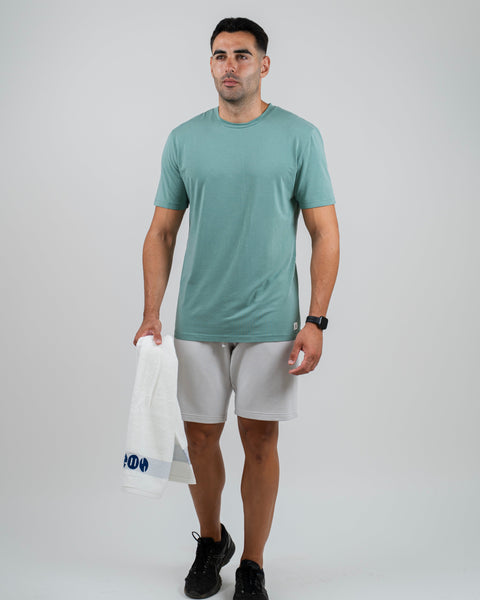 Athleisure Tee Muted Green