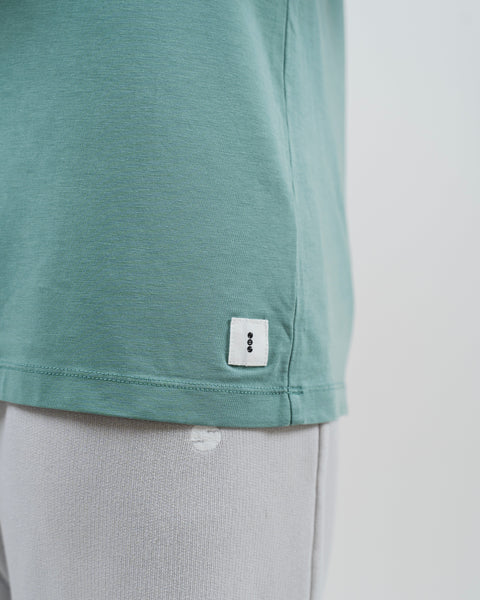 Athleisure Tee Muted Green