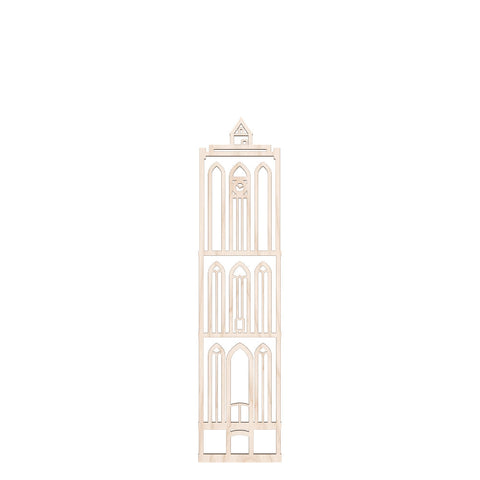 XXL Stadstoren Sint-Nicolaaskerk Elburg Nederlands hout FSC 100%