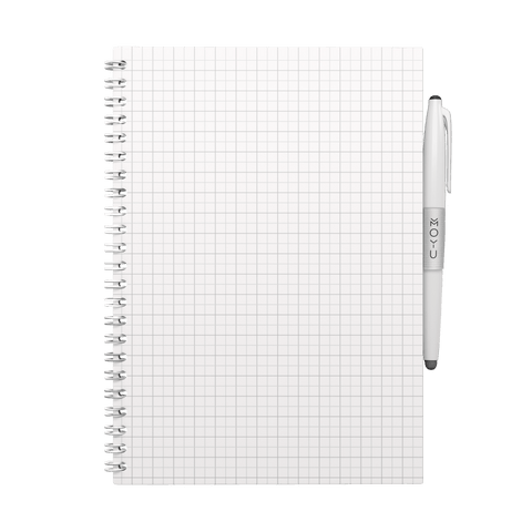 Erasable Notebook Grid Pages