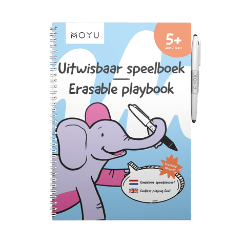 Erasable Kids Playbook A4 5 years Cover