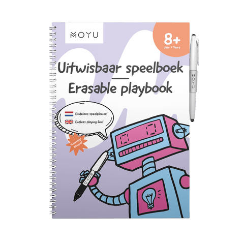 Erasable Kids Playbook A4 8 years Cover