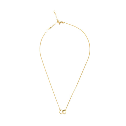 Eternal Connection ketting goud small