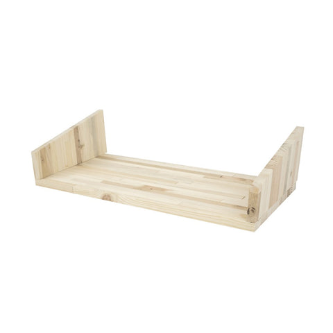 Duurzaam Wandrek FENCY - plank dubbel pallet (39x18 cm) - Tolhuijs