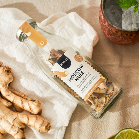 Cocktail | Moscow Mule | Ginger & Lemon | BIO | Doos met 8 stuks