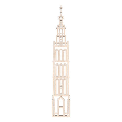XXL Stadstoren Sint Janskerk Gouda Nederlands hout FSC 100%