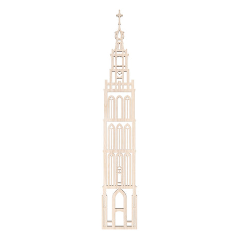 Stadstoren Sint Janskerk Gouda Nederlands hout FSC 100%