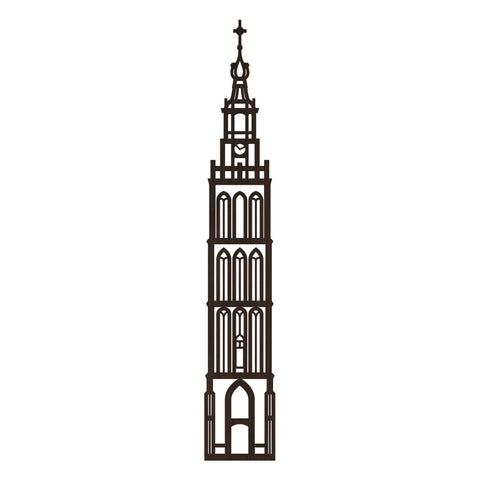 XXL Stadstoren Sint Janskerk Gouda Nederlands zwart FSC 100%
