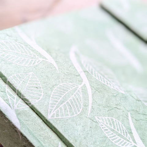 Eco Friendly Recycled Paper Notebook – A5 Fair Trade Journal with Closure