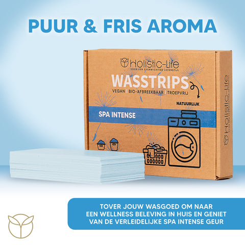 Milieuvriendelijke Wasstrips Spa Intense - 50 wasbeurten