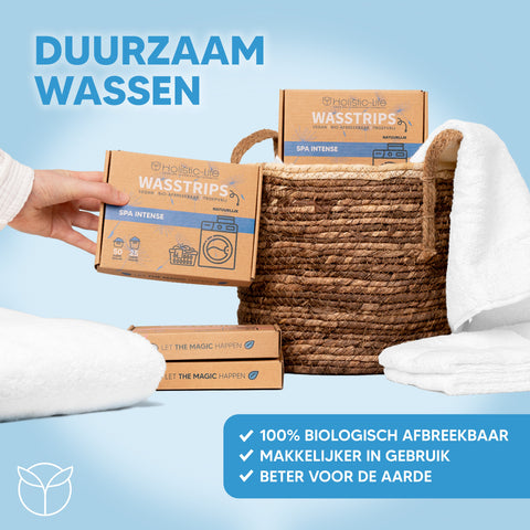 Milieuvriendelijke Wasstrips Spa Intense - 50 wasbeurten