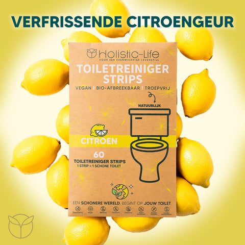 Milieuvriendelijke Toiletreiniger Strips - 60 Vellen