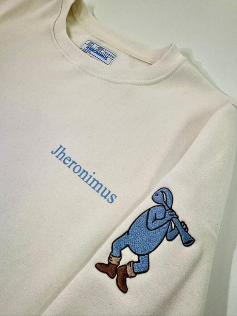 Trompetter-sweater met mouw