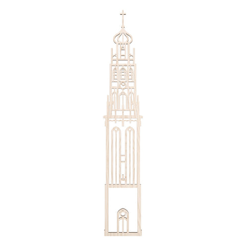 Stadstoren Bakenesserkerk Haarlem Nederlands hout FSC 100%