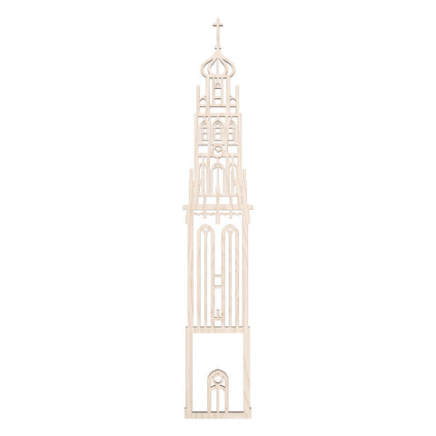 XXL Stadstoren Bakenesserkerk Haarlem Nederlands hout FSC 100%