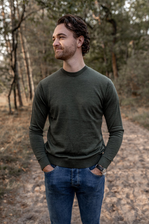Trui Lars – Forest Green