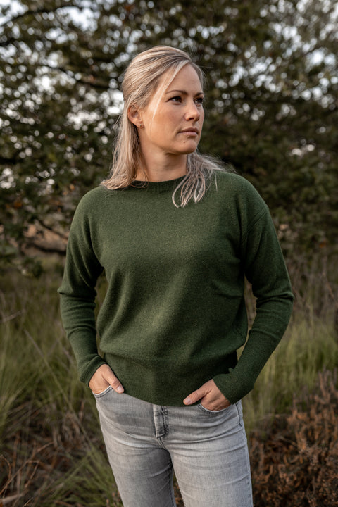 Claudia Sweater - Forest Green