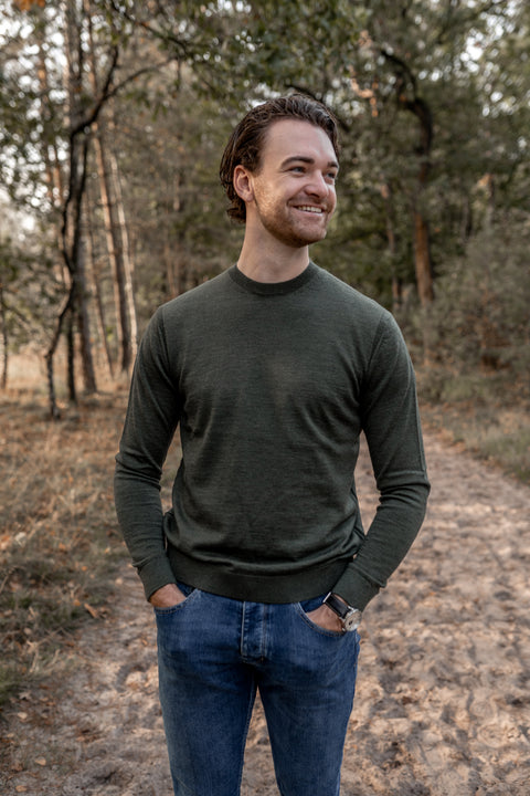 Trui Lars – Forest Green