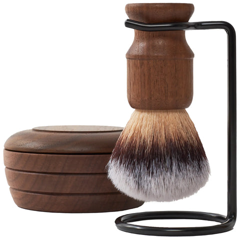 Oepsie Scheerset Walnoothout