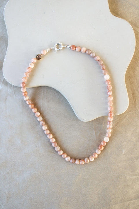 'Mabel' Maansteen Ketting