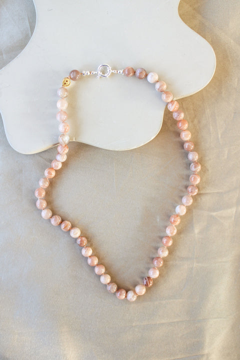 'Ella' Maansteen Ketting