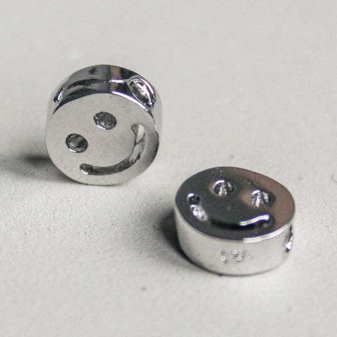 5x losse zilveren lachebekkie