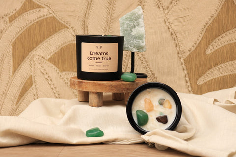 Handmade Large Scented Candle Dreams Come True