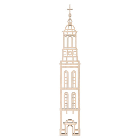 Stadstoren Nieuwe Toren Kampen Nederlands hout FSC 100%