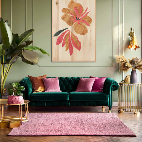 Wall decoration solid wood art Wallflower