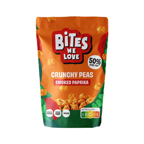 Bag of Bite We Love Crunchy Peas Smoked Paprika