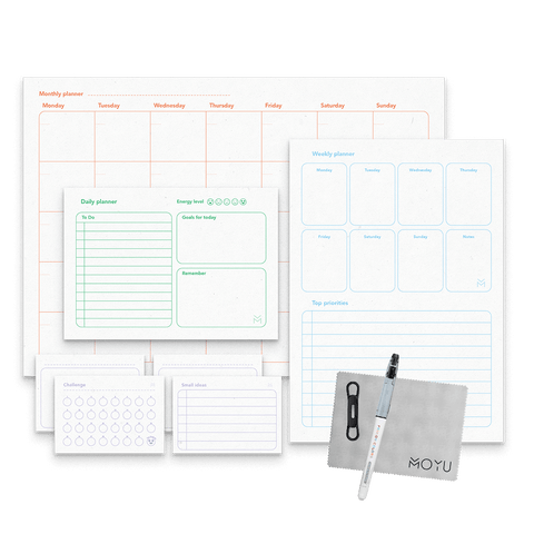 Erasable Magnetic Life Planner