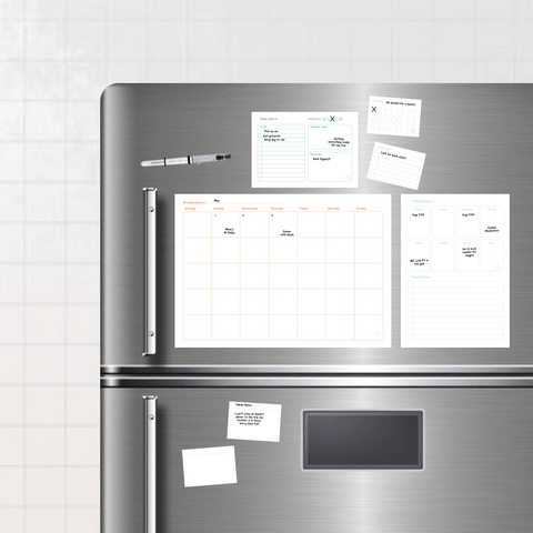 Erasable Magnetic Life Planner