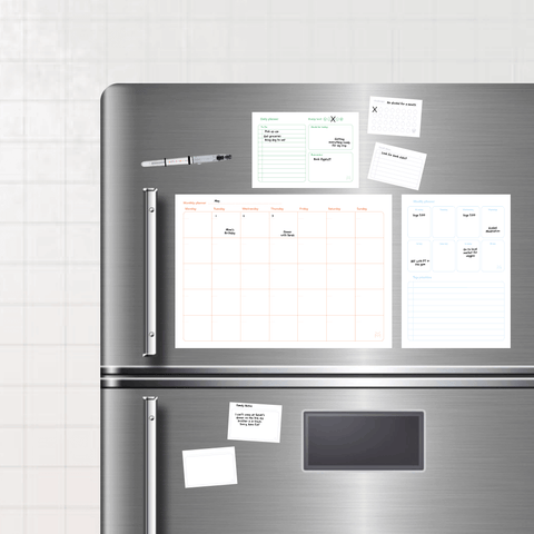Erasable Magnetic Life Planner