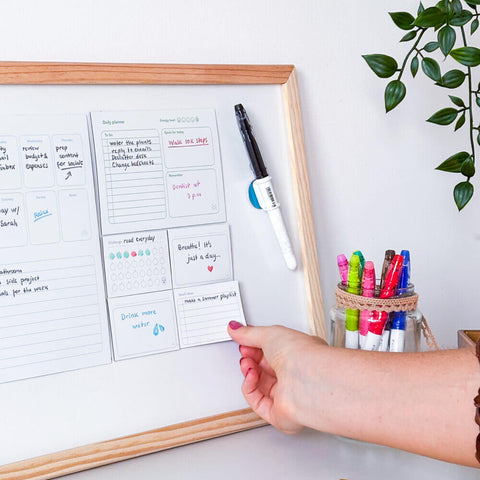 Erasable Magnetic Life Planner