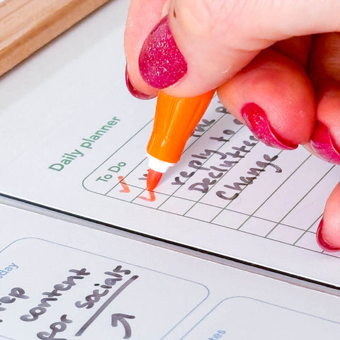 Erasable Magnetic Life Planner