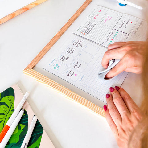 Erasable Magnetic Life Planner
