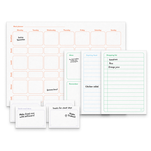 Erasable Magnetic Meal Planner