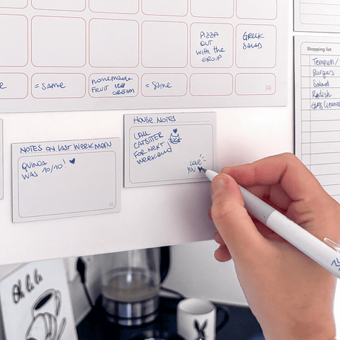 Erasable Magnetic Meal Planner