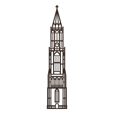 Stadstoren Sint Janskerk Maastricht Nederlands zwart FSC 100%