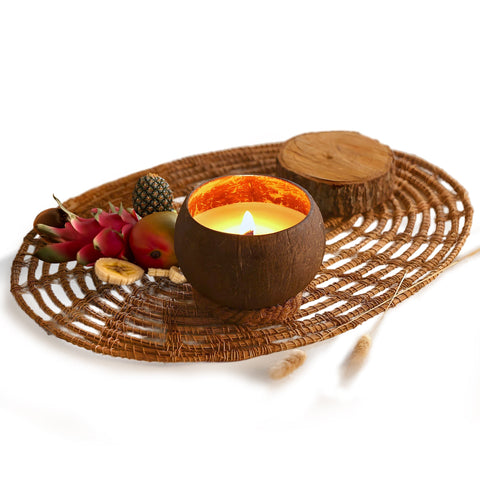 Kokosnoot Kaars - Tropical Fruits