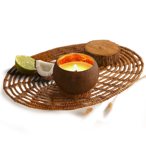 Kokosnoot Kaars - Coconut Lime