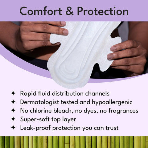 Plant- based Maxi Comfort Bundle (50pcs)