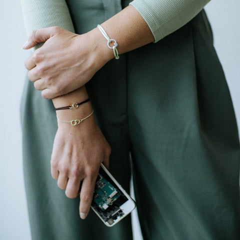 Eternal Connection armband zilver
