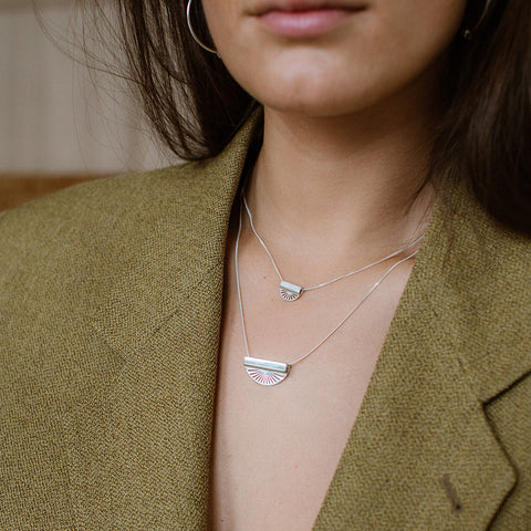 Eternal Sunshine ketting zilver