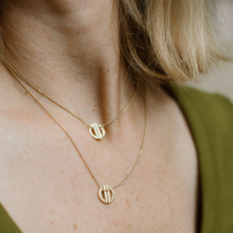 You Are Loved - ketting - 14KT goud