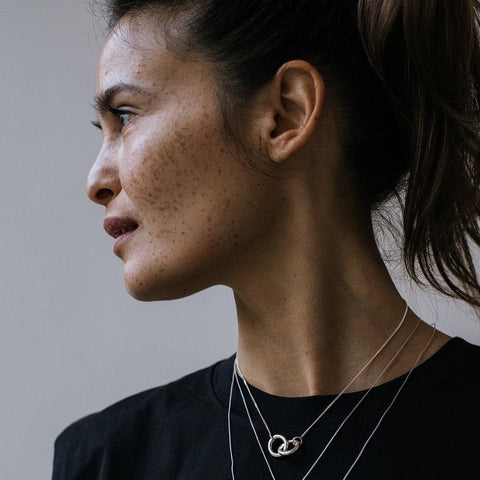 Eternal Connection ketting zilver Large