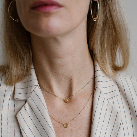 Together as One ketting goud