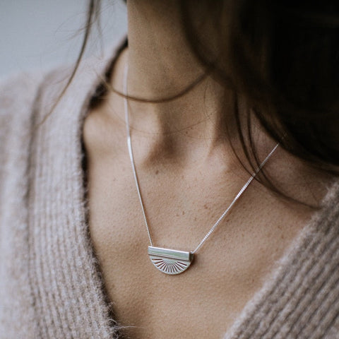 Eternal Sunshine ketting zilver