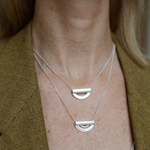 Bright Star ketting zilver