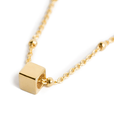 Solid as a Block ketting goud